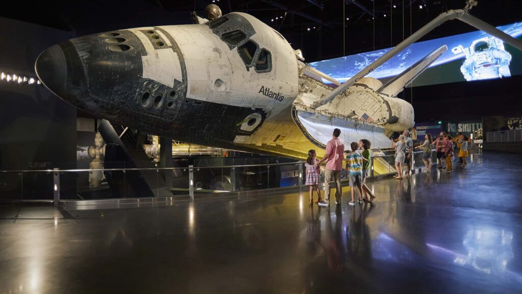 The Atlantis Space Shuttle in Kennedy Space Center